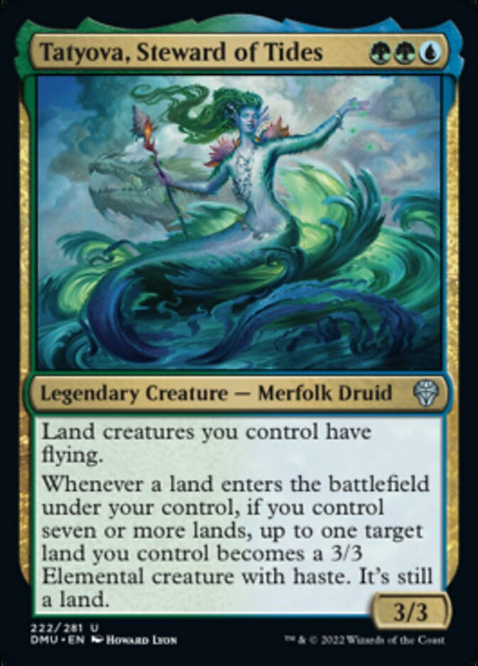Tatyova, Steward of Tides [Dominaria United] [Foil]