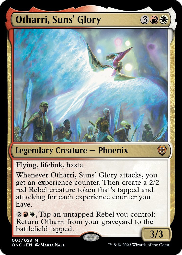Otharri, Suns' Glory [Phyrexia: All Will Be One Commander] [Foil]
