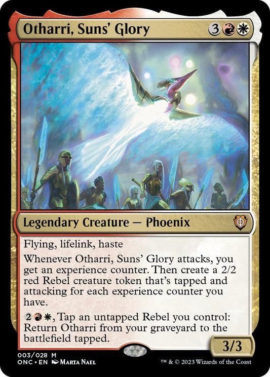 Otharri, Suns' Glory [Phyrexia: All Will Be One Commander] [Foil]