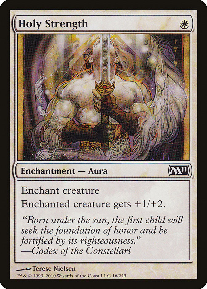 Holy Strength [Core Set 2011] [Foil]