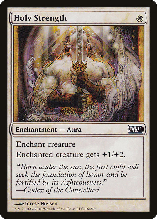 Holy Strength [Core Set 2011] [Foil]
