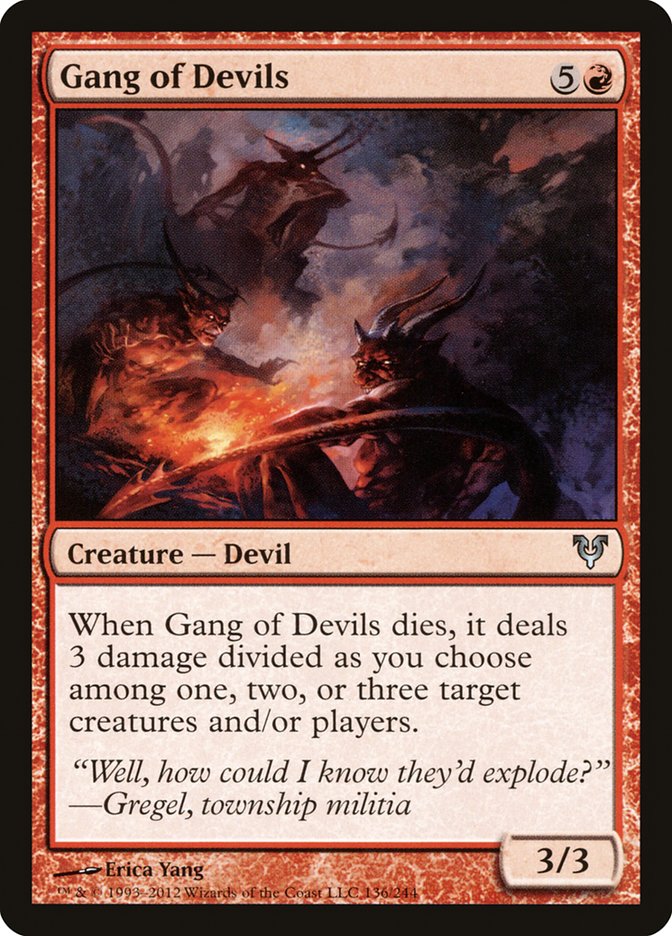 Gang of Devils [Avacyn Restored] [Foil]