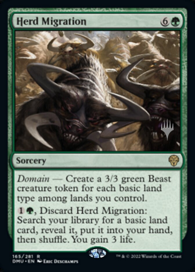 Herd Migration (Promo Pack) [Dominaria United Promos] [Foil]