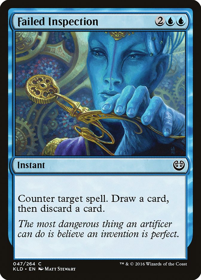 Failed Inspection [Kaladesh] [Foil]