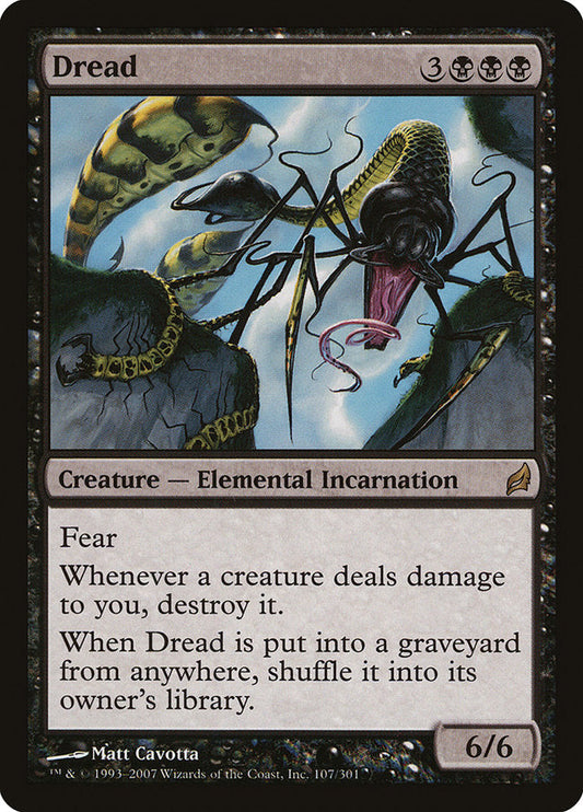 Dread [Lorwyn] [Foil]