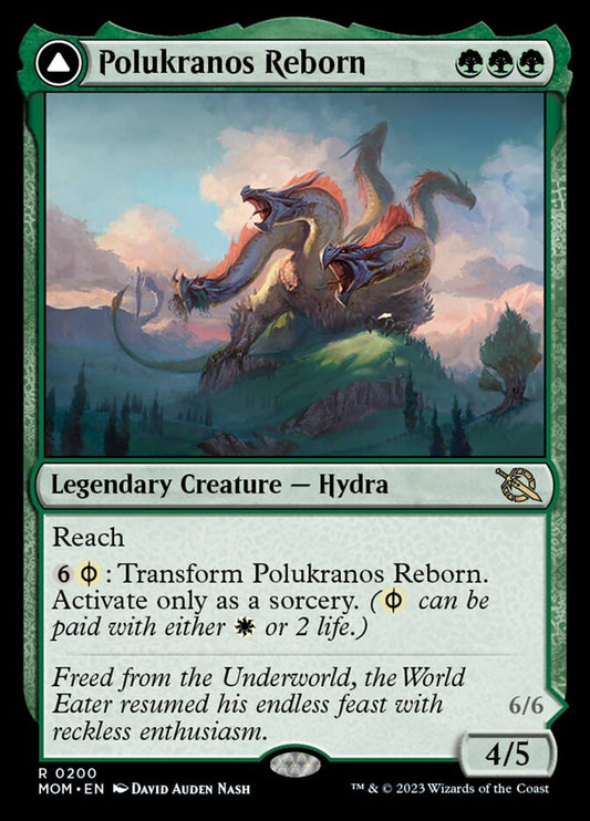 Polukranos Reborn // Polukranos, Engine of Ruin [March of the Machine] [Foil]