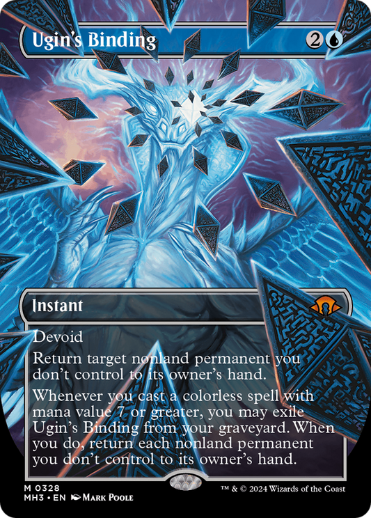 Ugin's Binding (Borderless) [Modern Horizons 3] [Foil]