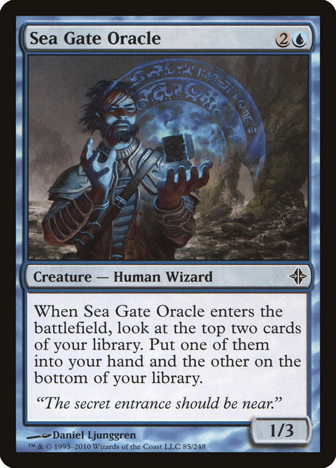 Sea Gate Oracle [Rise of the Eldrazi] [Foil]