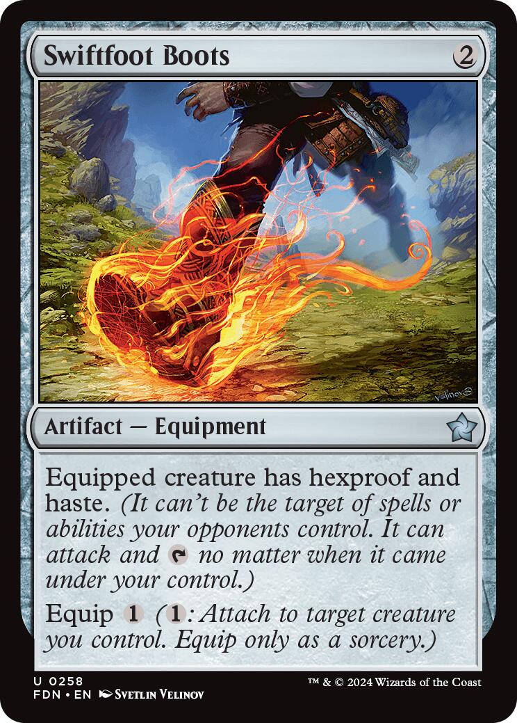 Swiftfoot Boots [Foundations] [Foil]