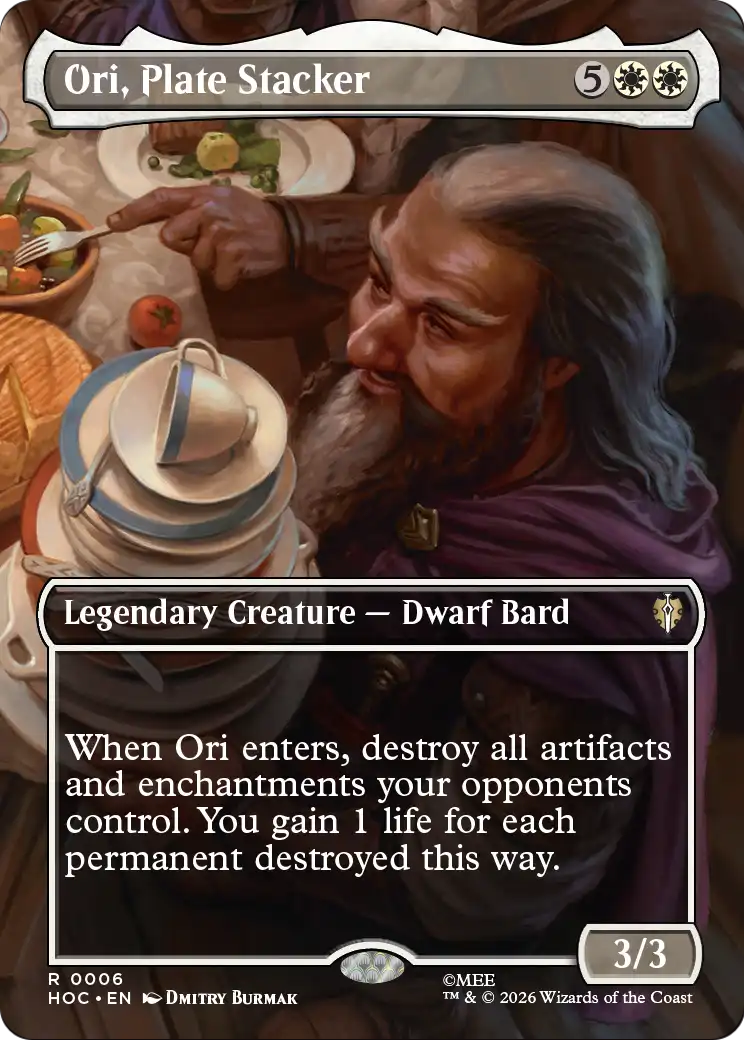 Ori, Plate Stacker (Borderless) [The Hobbit: Eternal-Legal]