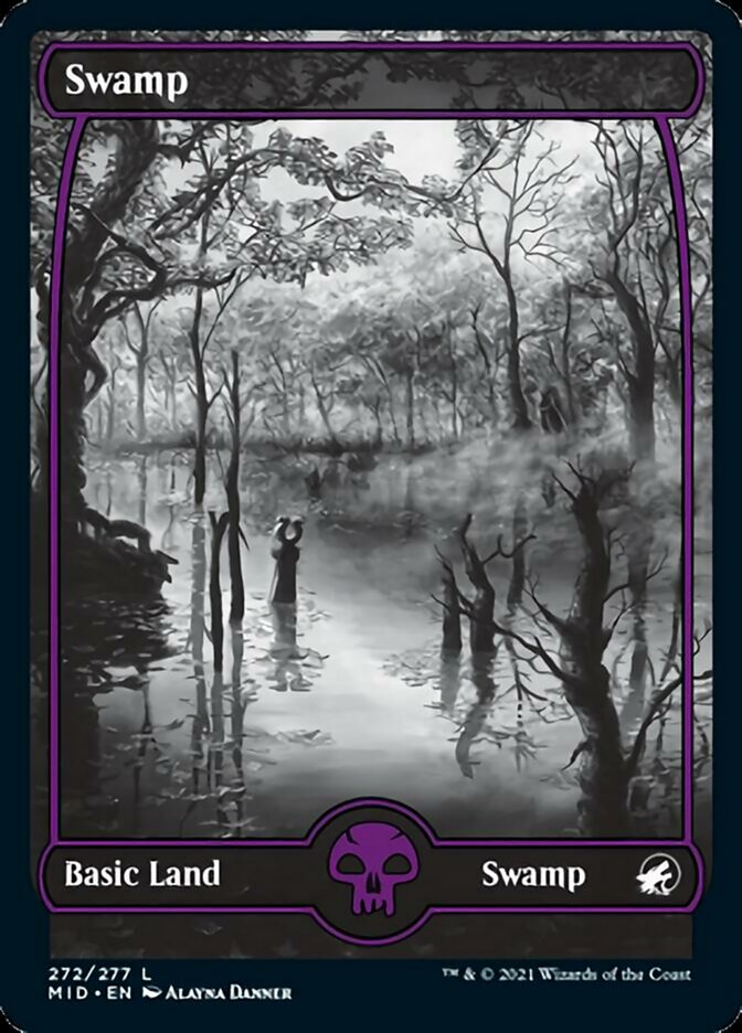 Swamp (272) [Innistrad: Midnight Hunt] [Foil]