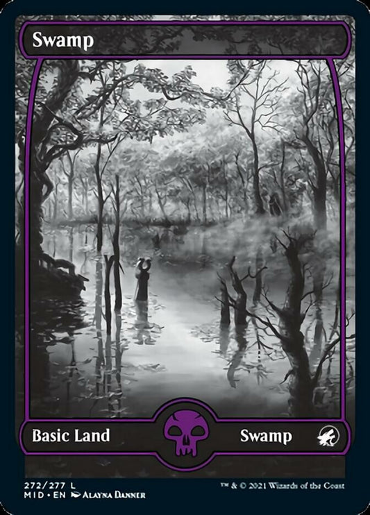Swamp (272) [Innistrad: Midnight Hunt] [Foil]