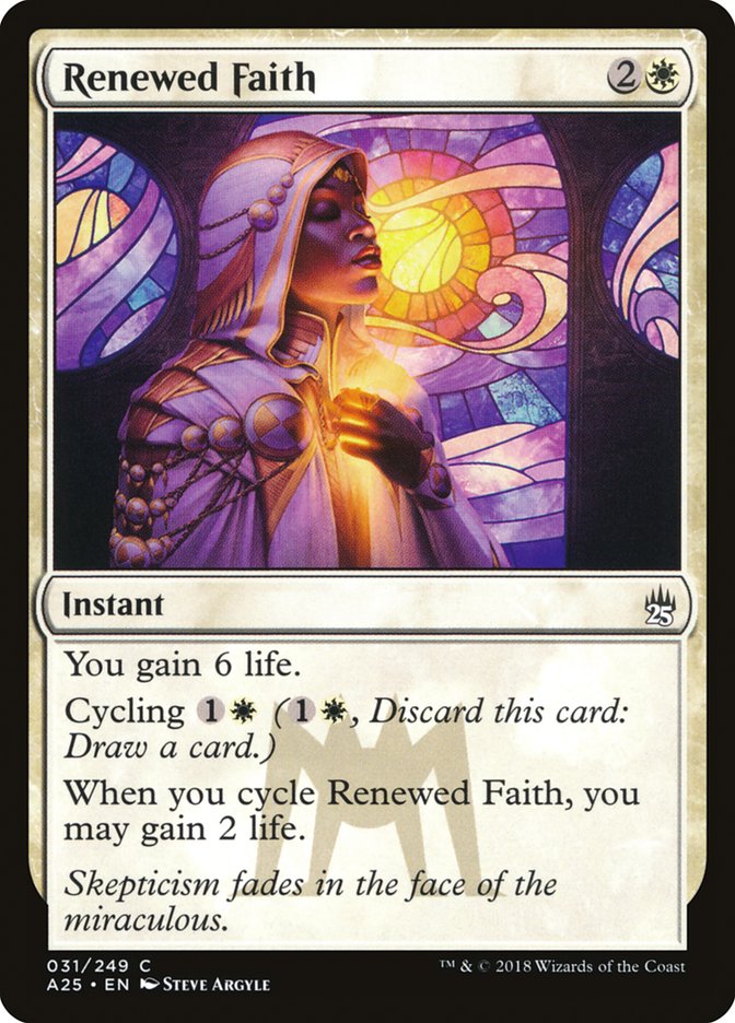 Renewed Faith [Masters 25] [Foil]