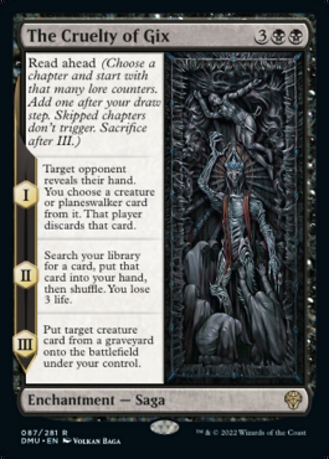 The Cruelty of Gix [Dominaria United] [Foil]