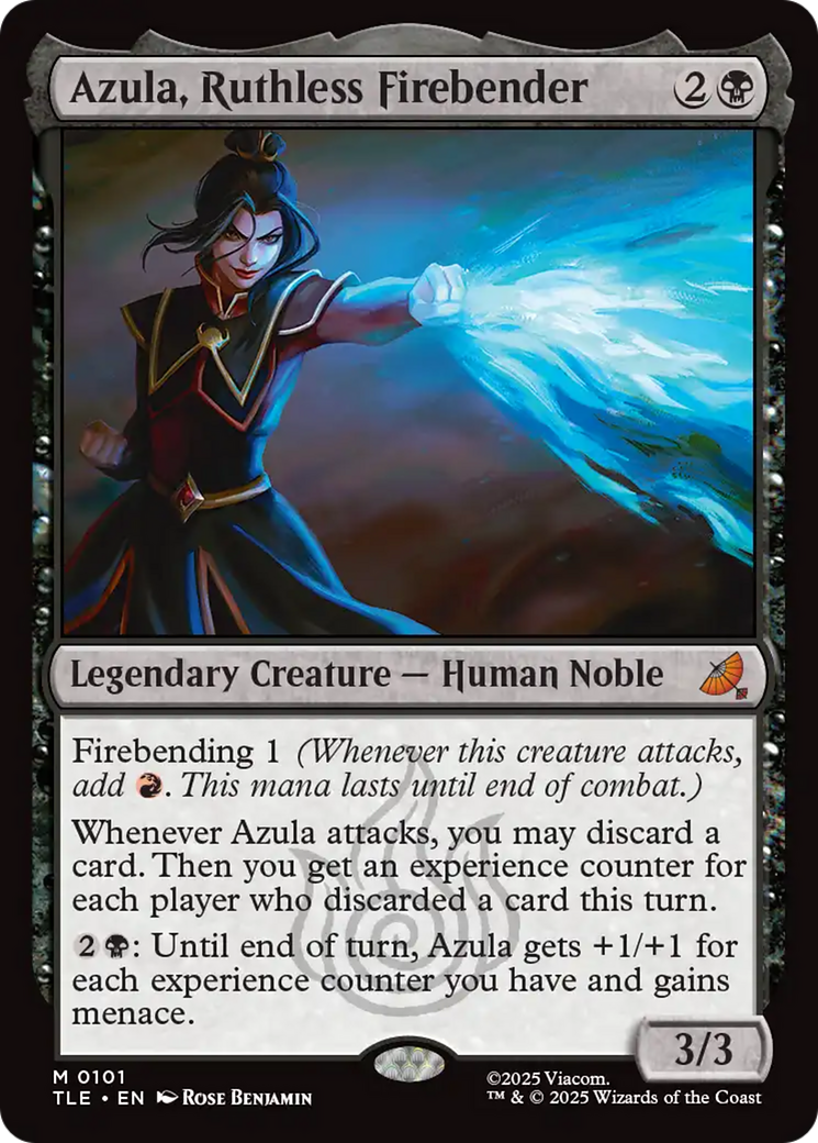 Azula, Ruthless Firebender [Avatar: The Last Airbender: Eternal-Legal] [Foil]