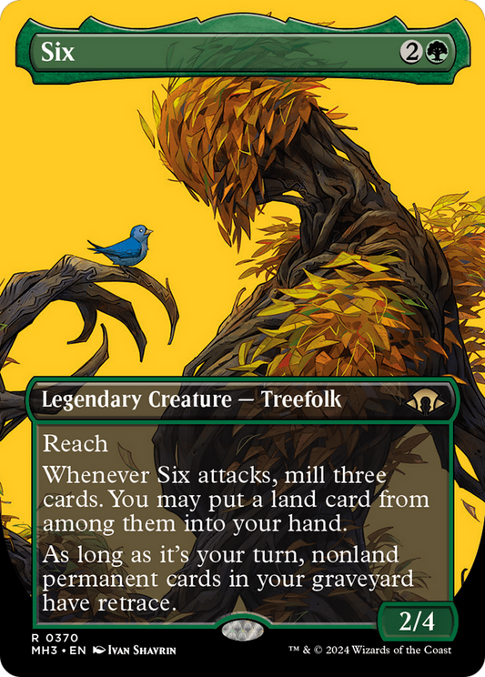 Six (Borderless) [Modern Horizons 3] [Foil]