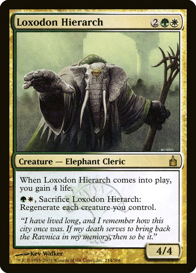 Loxodon Hierarch [Ravnica: City of Guilds] [Foil]