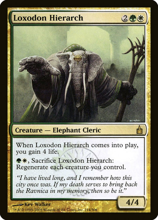 Loxodon Hierarch [Ravnica: City of Guilds] [Foil]