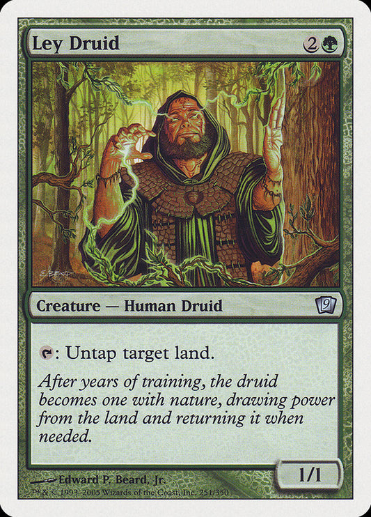 Ley Druid [Ninth Edition] [Foil]