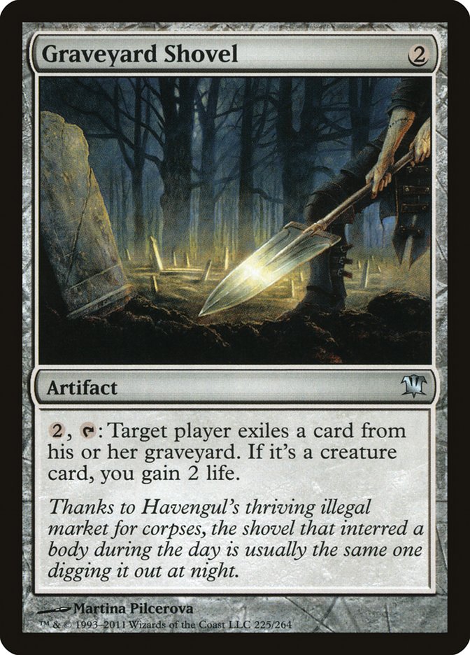 Graveyard Shovel [Innistrad] [Foil]