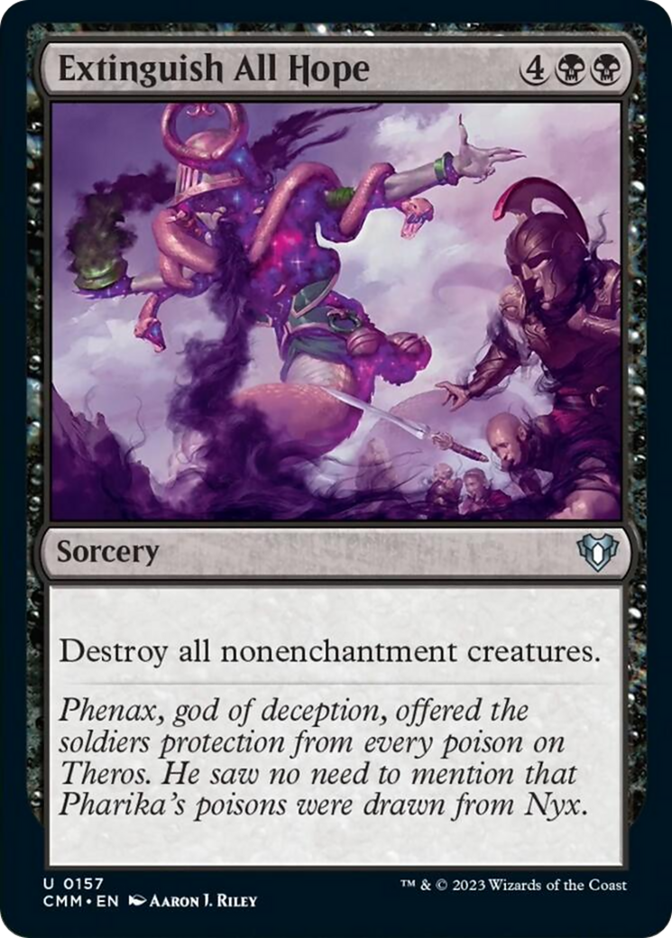 Extinguish All Hope [Commander Masters] [Foil]