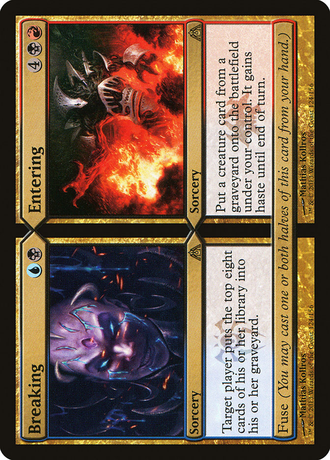 Breaking // Entering [Dragon's Maze] [Foil]