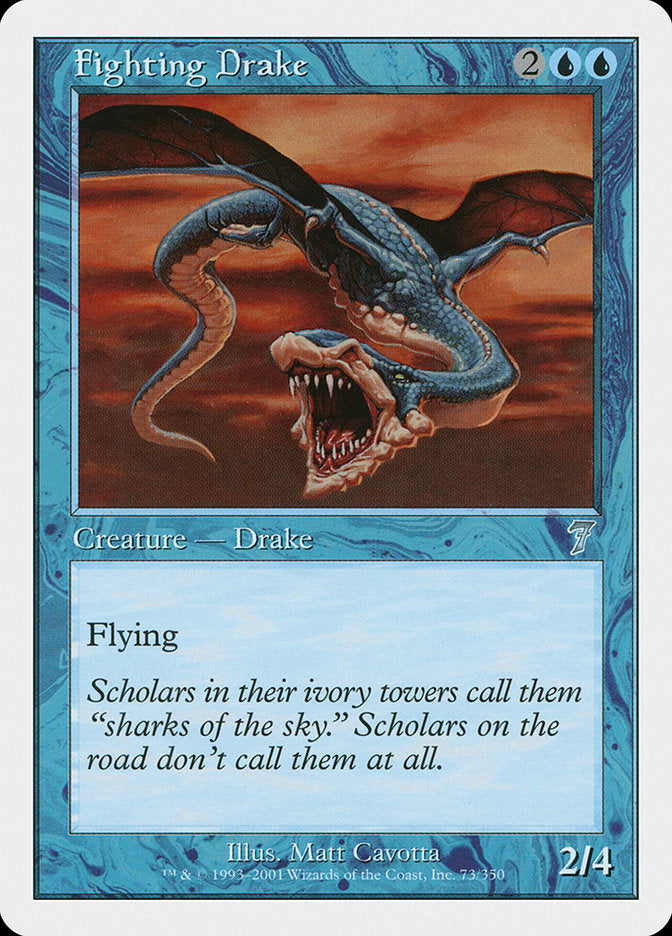 Fighting Drake [Seventh Edition] [Foil]