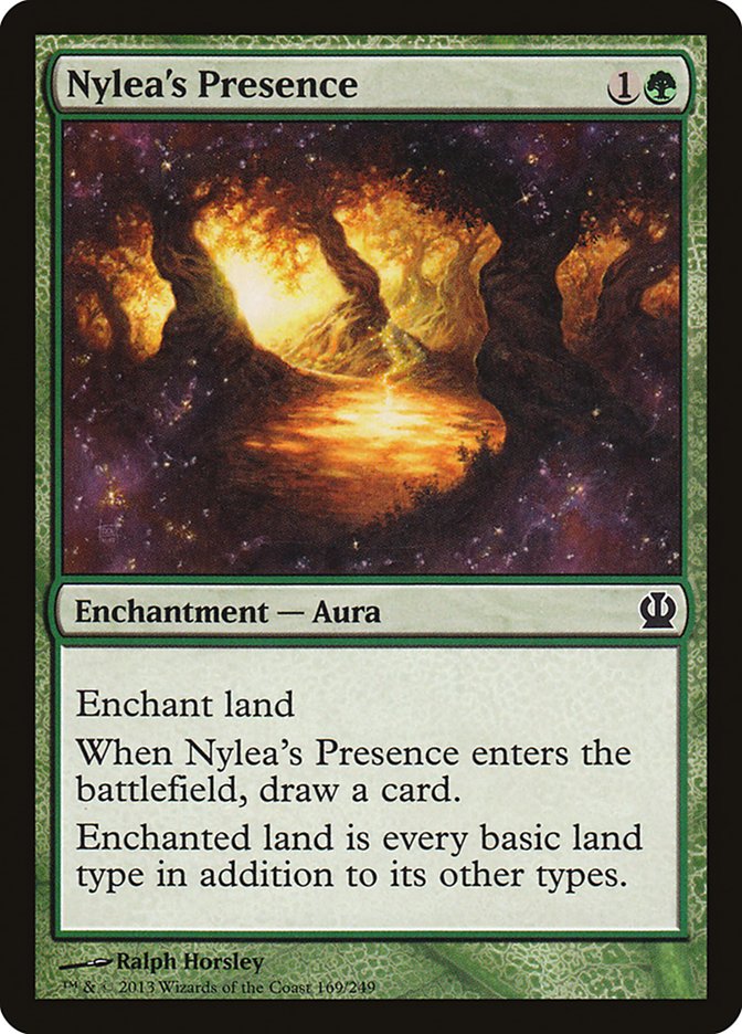 Nylea's Presence [Theros] [Foil]