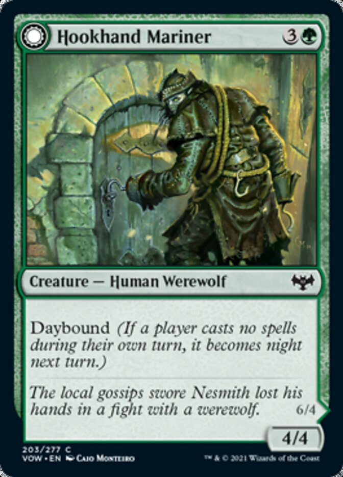 Hookhand Mariner // Riphook Raider [Innistrad: Crimson Vow] [Foil]