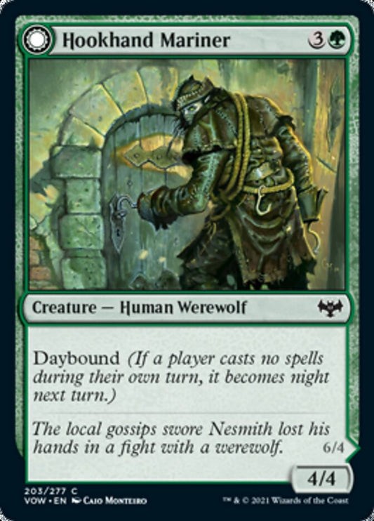 Hookhand Mariner // Riphook Raider [Innistrad: Crimson Vow] [Foil]
