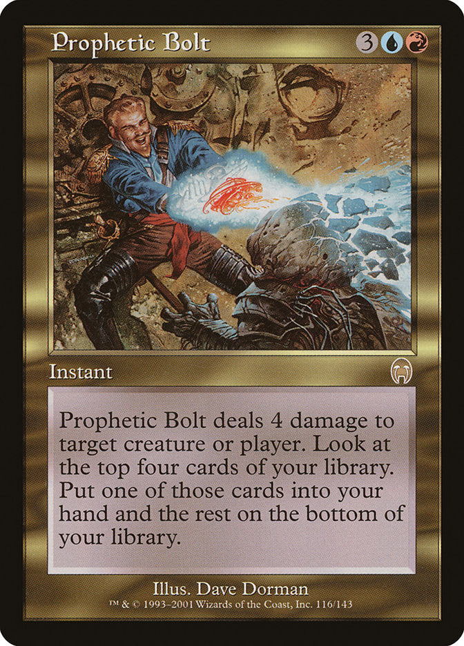 Prophetic Bolt [Apocalypse] [Foil]