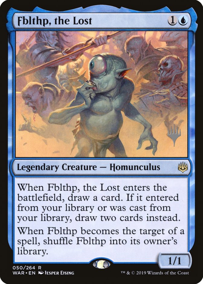 Fblthp, the Lost (Promo Pack) [War of the Spark Promos] [Foil]