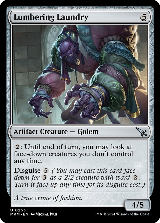 Lumbering Laundry [Murders at Karlov Manor] [Foil]
