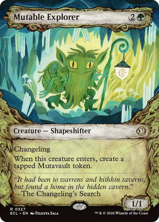 Mutable Explorer (Showcase) [Lorwyn Eclipsed] [Foil]