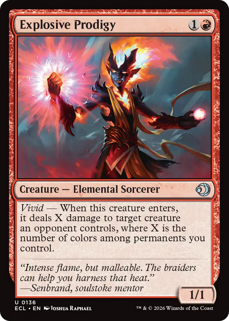 Explosive Prodigy [Lorwyn Eclipsed] [Foil]