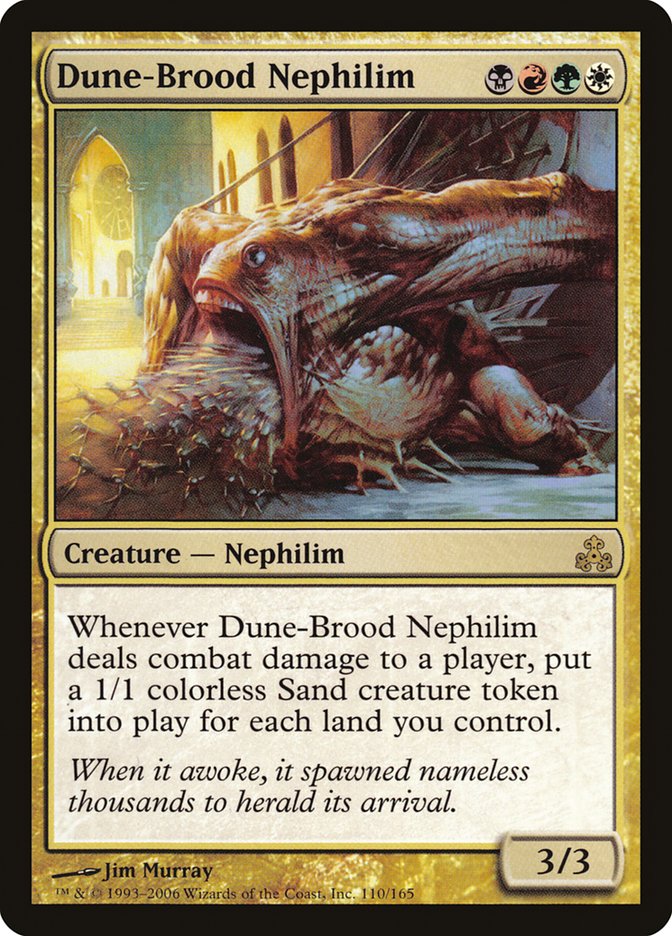 Dune-Brood Nephilim [Guildpact] [Foil]