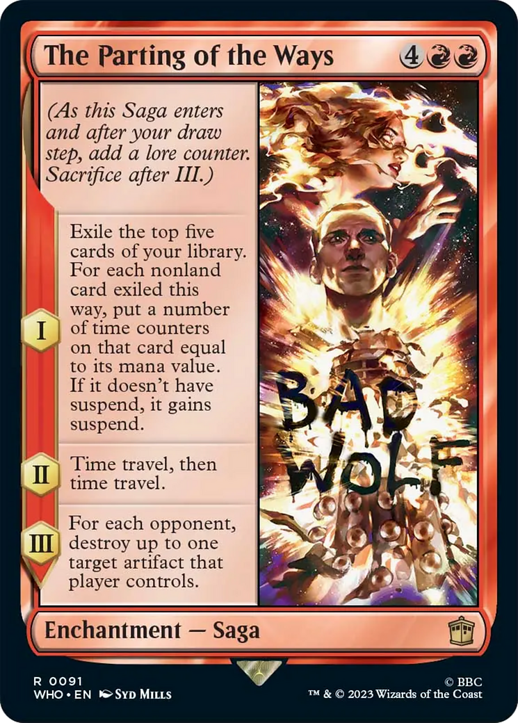The Parting of the Ways [Doctor Who] [Foil]