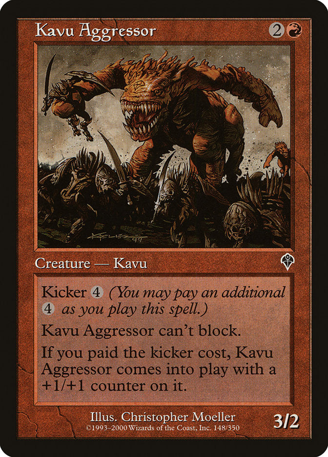 Kavu Aggressor [Invasion] [Foil]