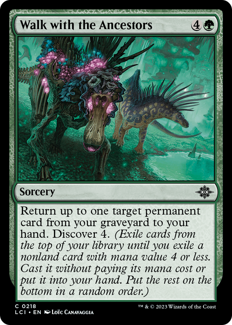 Walk with the Ancestors [The Lost Caverns of Ixalan] [Foil]