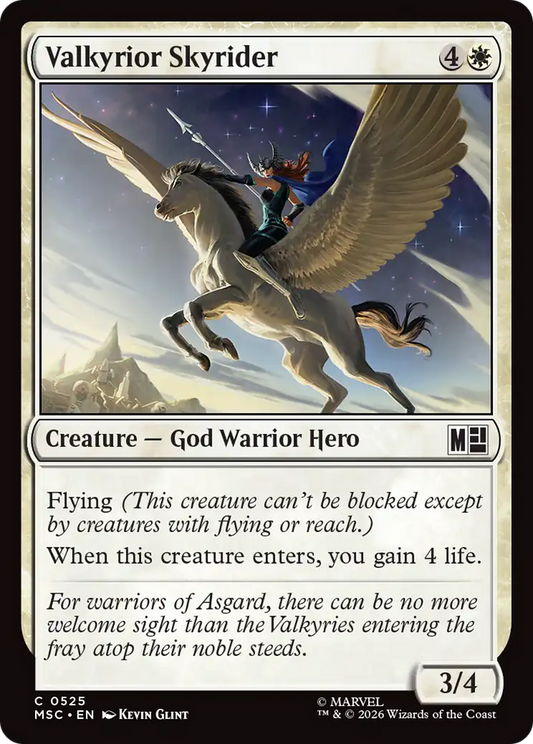 Valkyrior Skyrider [Marvel Super Heroes Commander]