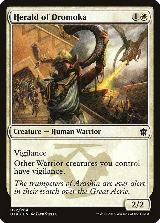 Herald of Dromoka [Dragons of Tarkir] [Foil]