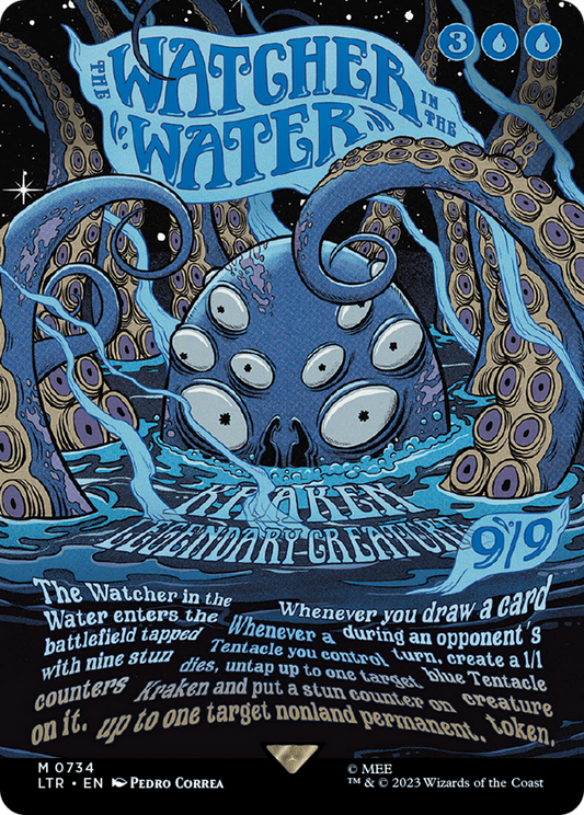 The Watcher in the Water (Borderless Poster) [The Lord of the Rings: Tales of Middle-Earth] [Foil]
