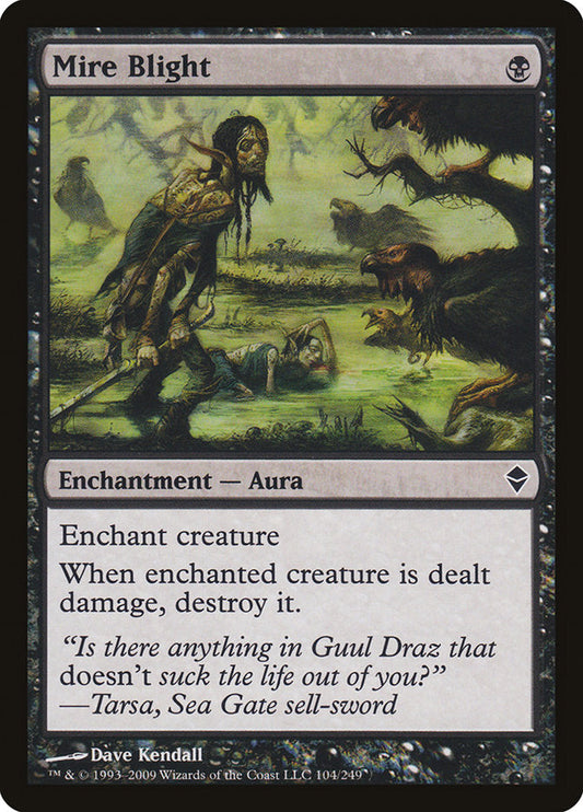 Mire Blight [Zendikar] [Foil]