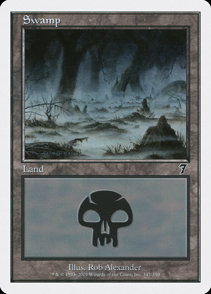 Swamp (347) [Seventh Edition] [Foil]