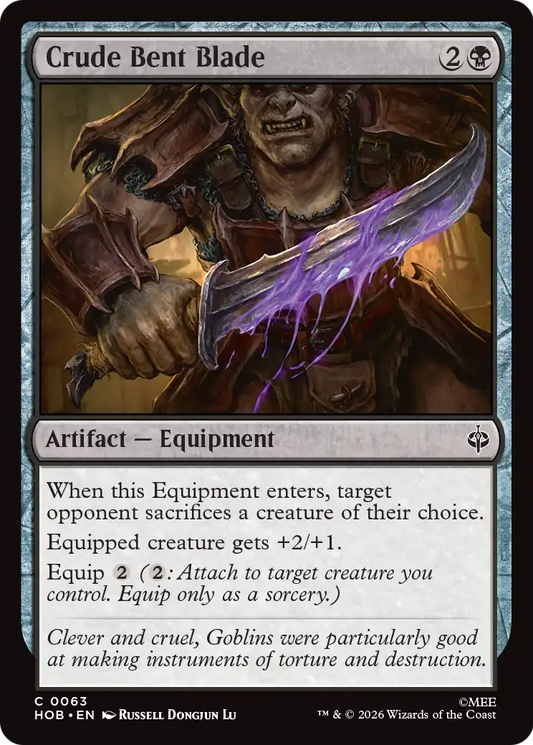 Crude Bent Blade [The Hobbit] [Foil]
