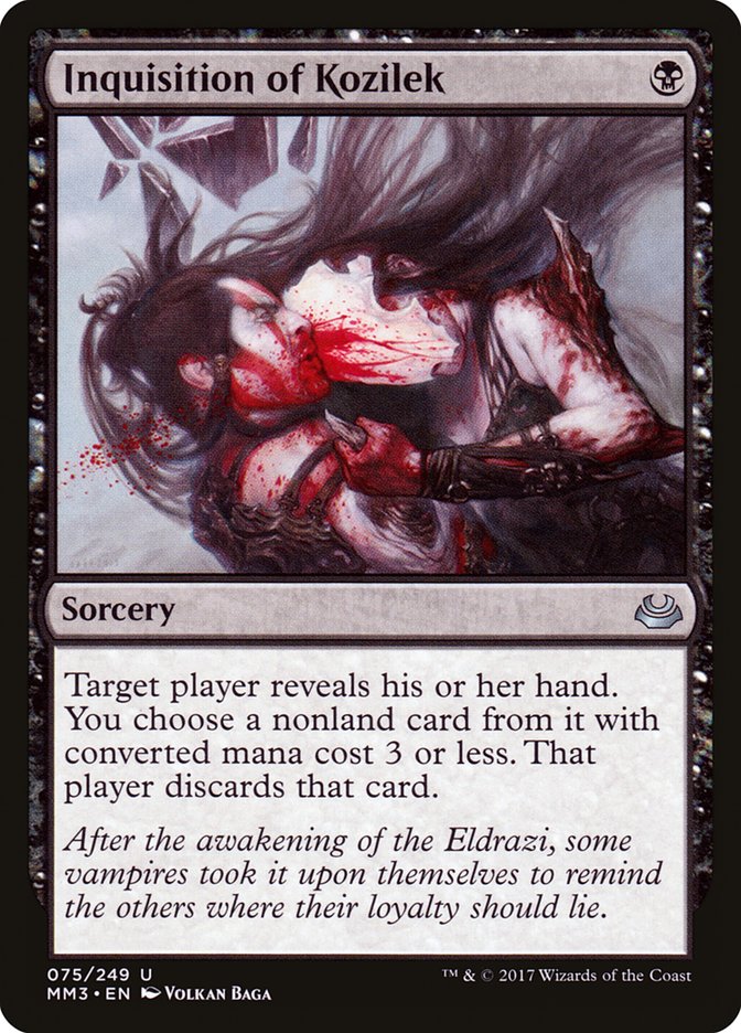 Inquisition of Kozilek [Modern Masters 2017] [Foil]