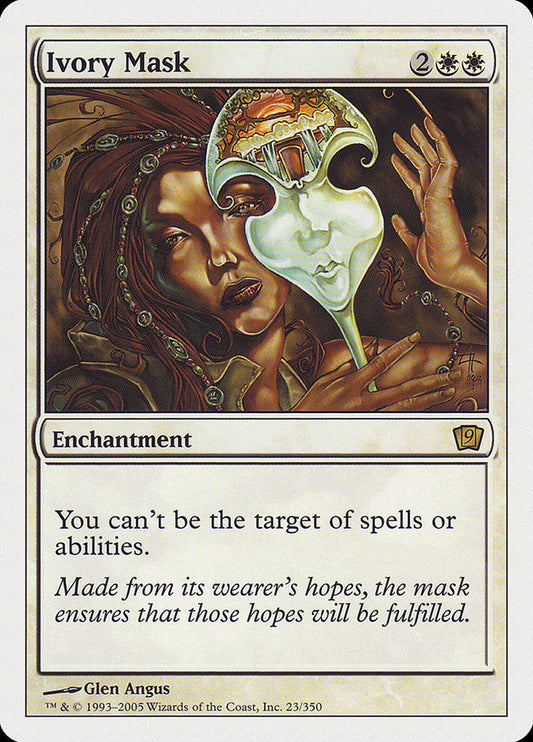 Ivory Mask [Ninth Edition] [Foil]