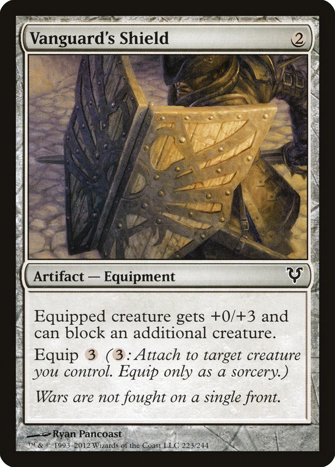 Vanguard's Shield [Avacyn Restored] [Foil]