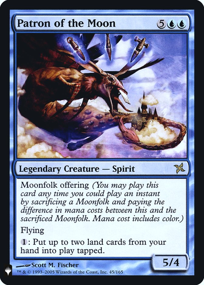 Patron of the Moon [Mystery Booster] [Foil]