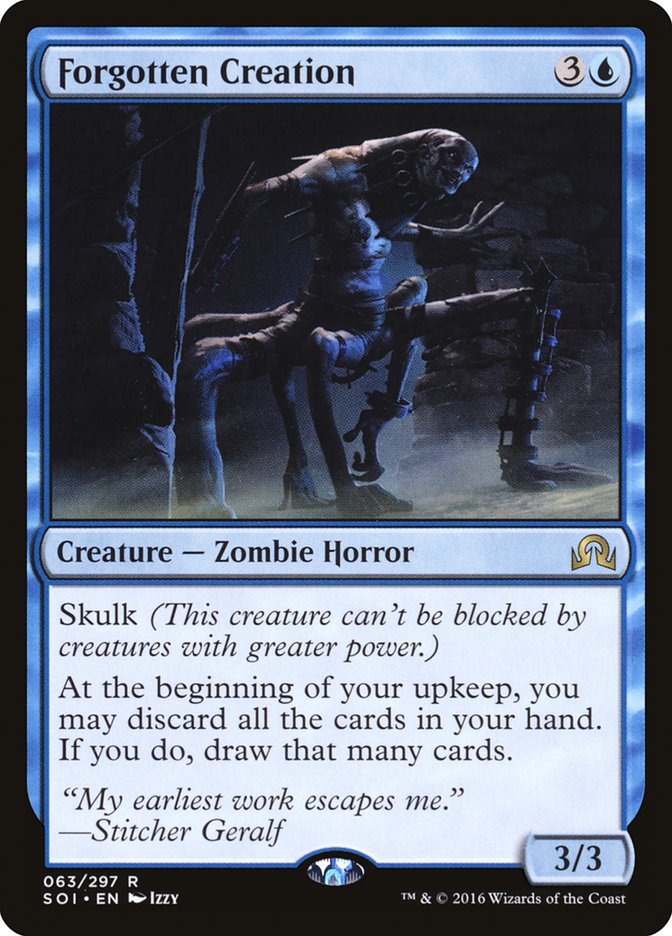 Forgotten Creation [Shadows over Innistrad] [Foil]